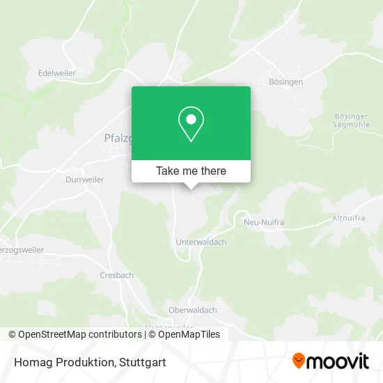 Карта Homag Produktion