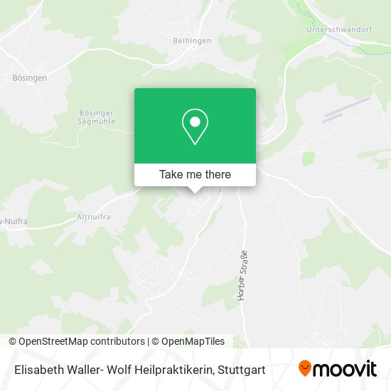 Elisabeth Waller- Wolf Heilpraktikerin map