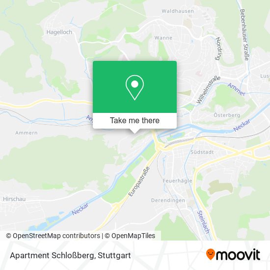 Apartment Schloßberg map