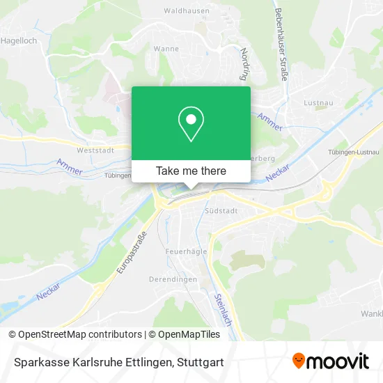 Карта Sparkasse Karlsruhe Ettlingen