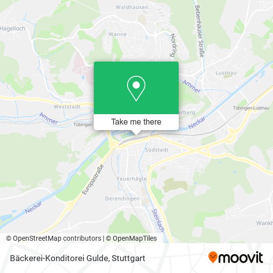 Bäckerei-Konditorei Gulde map