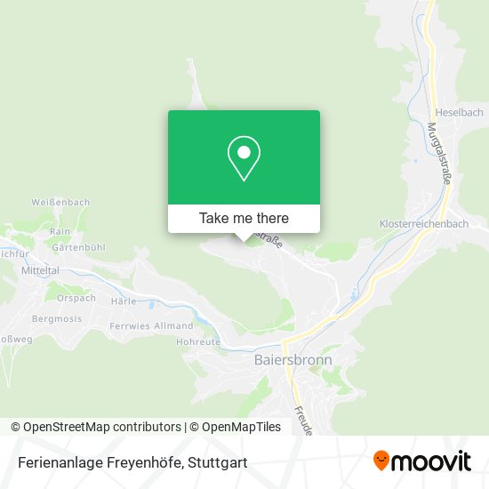 Ferienanlage Freyenhöfe map