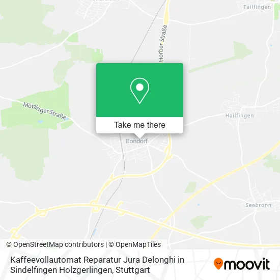 Карта Kaffeevollautomat Reparatur Jura Delonghi in Sindelfingen Holzgerlingen