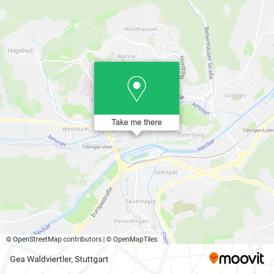 Карта Gea Waldviertler