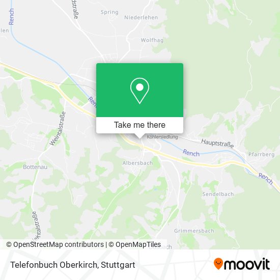 Карта Telefonbuch Oberkirch