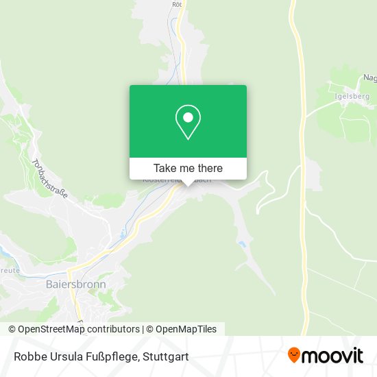 Robbe Ursula Fußpflege map