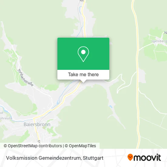 Карта Volksmission Gemeindezentrum