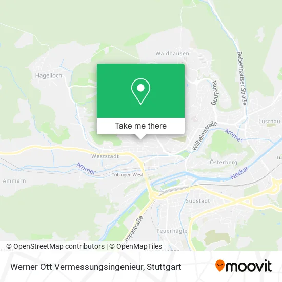 Карта Werner Ott Vermessungsingenieur
