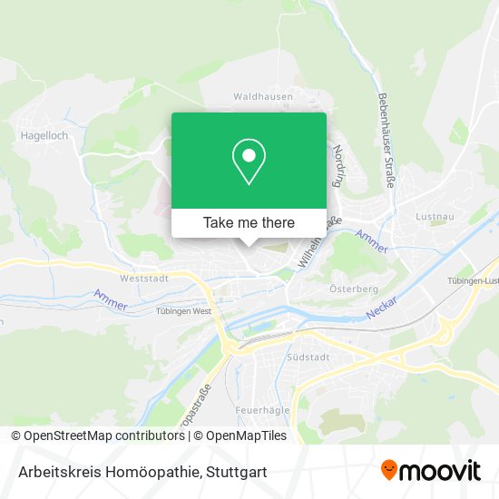 Карта Arbeitskreis Homöopathie