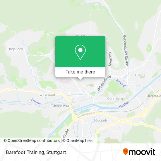 Карта Barefoot Training