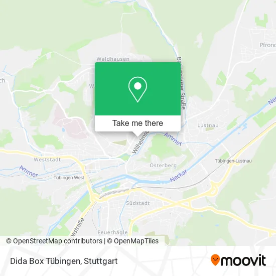 Карта Dida Box Tübingen
