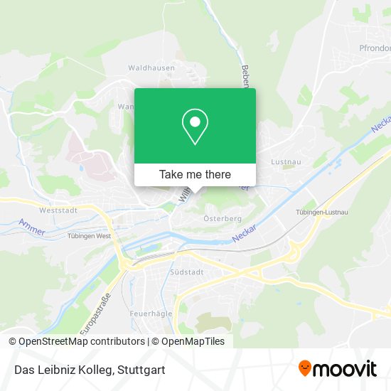 Das Leibniz Kolleg map