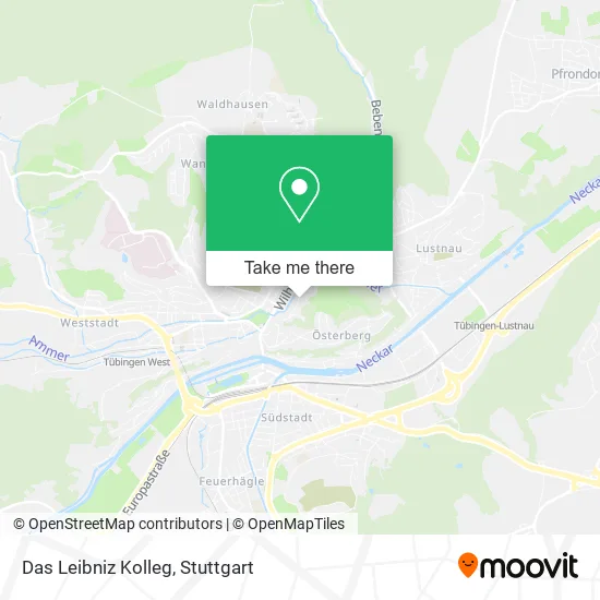 Карта Das Leibniz Kolleg