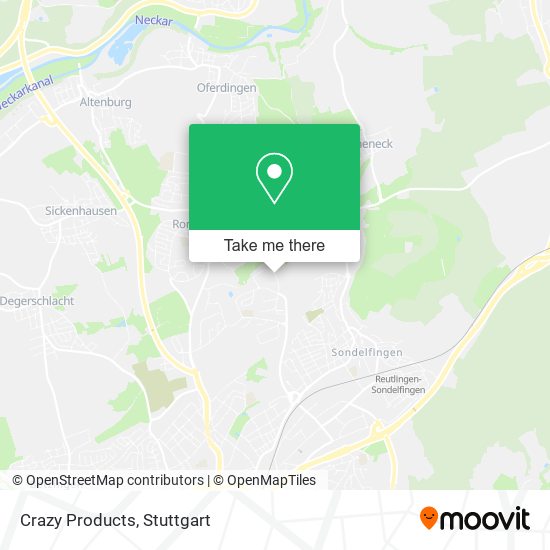 Crazy Products map