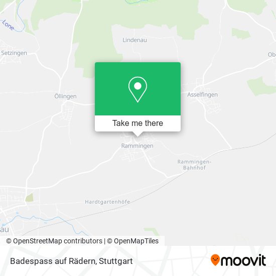 Badespass auf Rädern map