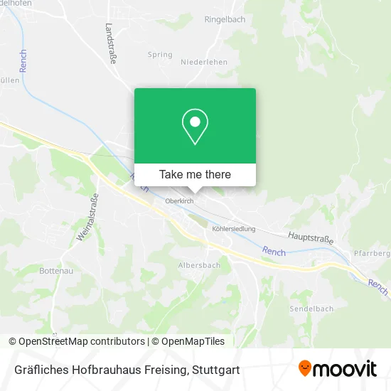 Карта Gräfliches Hofbrauhaus Freising