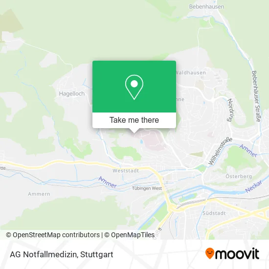 Карта AG Notfallmedizin