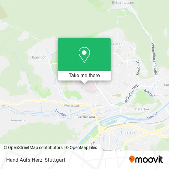 Карта Hand Aufs Herz