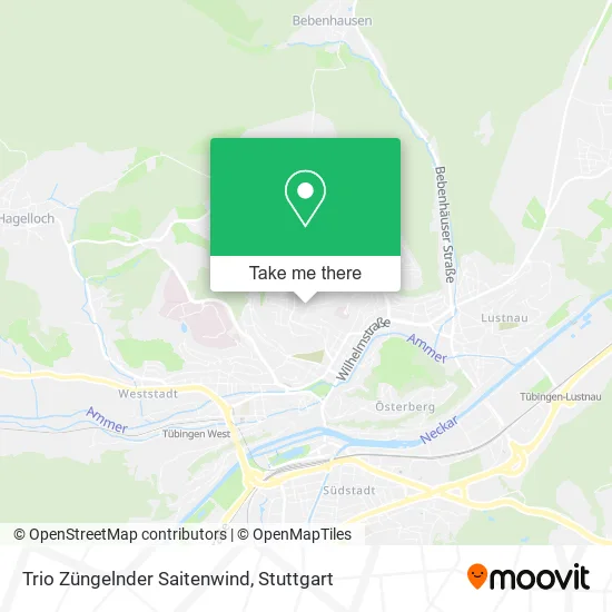 Карта Trio Züngelnder Saitenwind