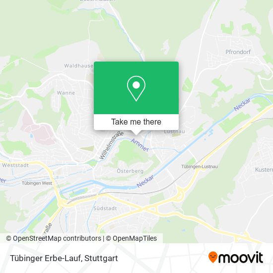 Tübinger Erbe-Lauf map