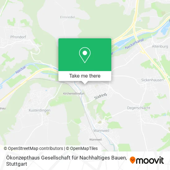 Карта Ökonzepthaus Gesellschaft für Nachhaltiges Bauen