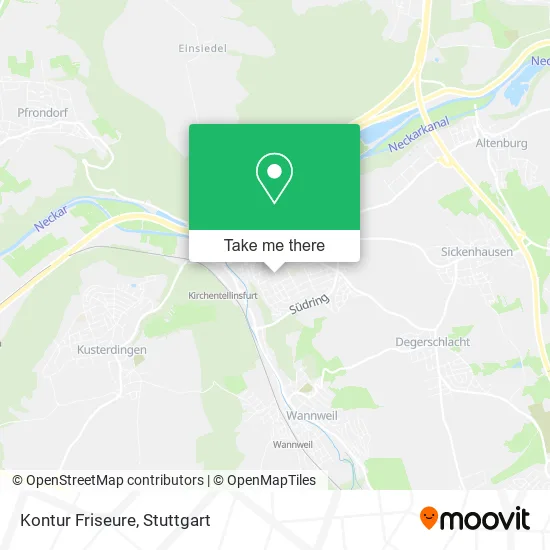Карта Kontur Friseure