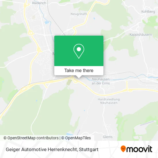 Карта Geiger Automotive Herrenknecht