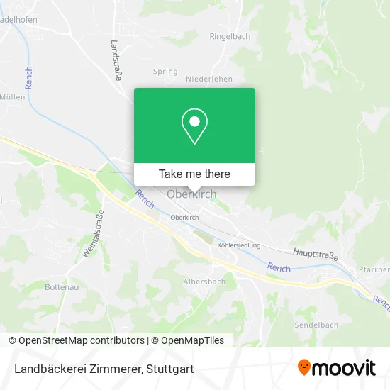 Карта Landbäckerei Zimmerer