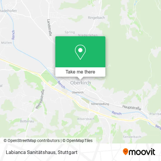 Карта Labianca Sanitätshaus