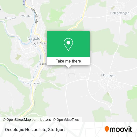 Oecologic Holzpellets map