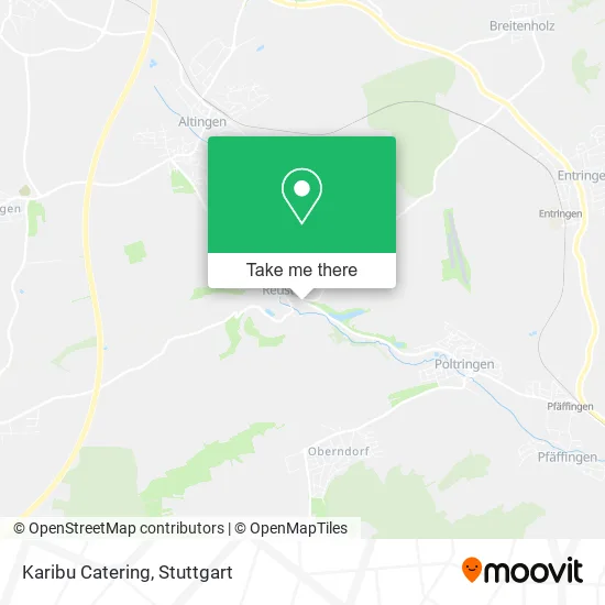 Карта Karibu Catering