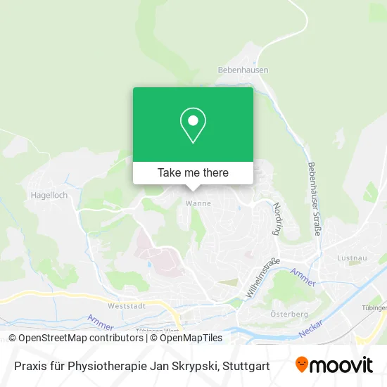 Карта Praxis für Physiotherapie Jan Skrypski