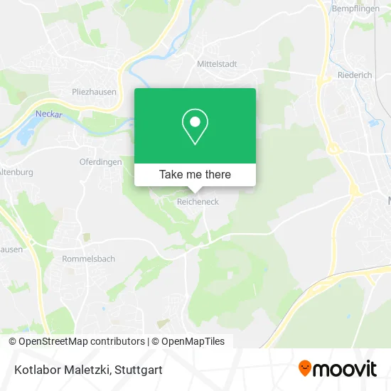 Карта Kotlabor Maletzki