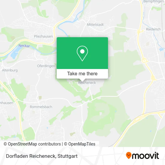 Карта Dorfladen Reicheneck