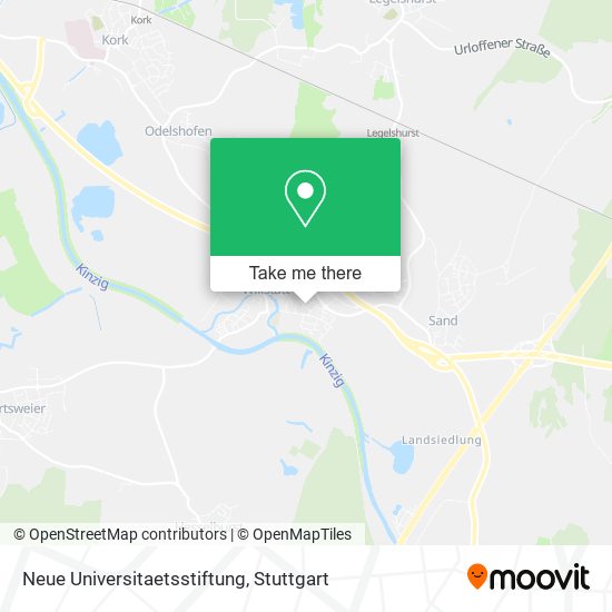 Neue Universitaetsstiftung map