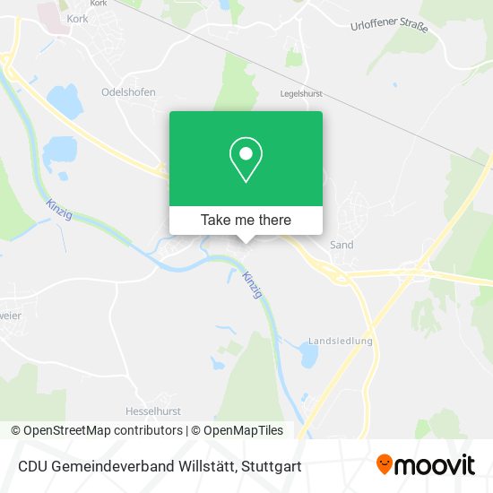 CDU Gemeindeverband Willstätt map