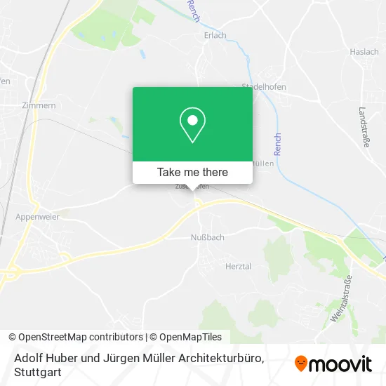 Карта Adolf Huber und Jürgen Müller Architekturbüro