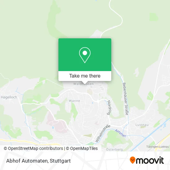 Карта Abhof Automaten