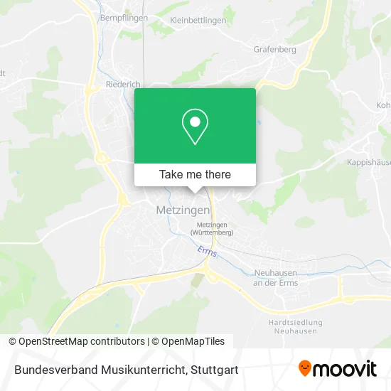 Карта Bundesverband Musikunterricht