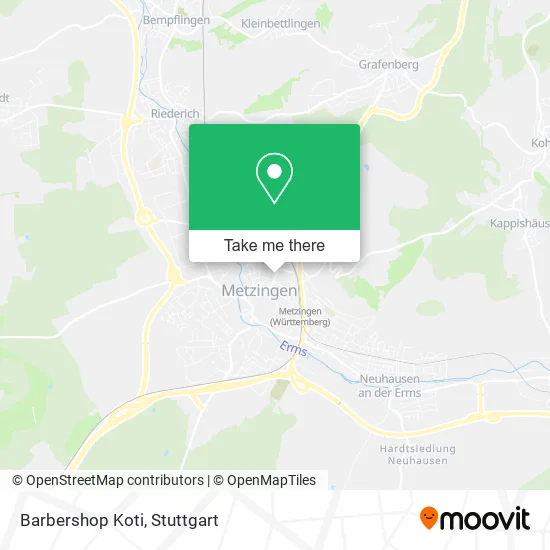 Карта Barbershop Koti