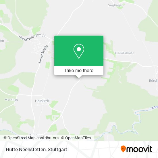 Hütte Neenstetten map