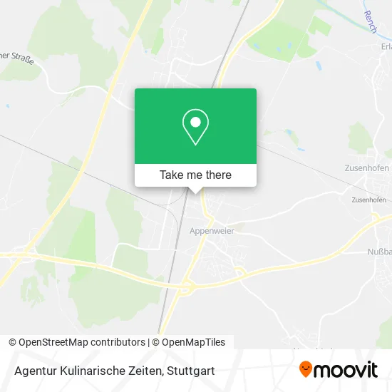 Карта Agentur Kulinarische Zeiten