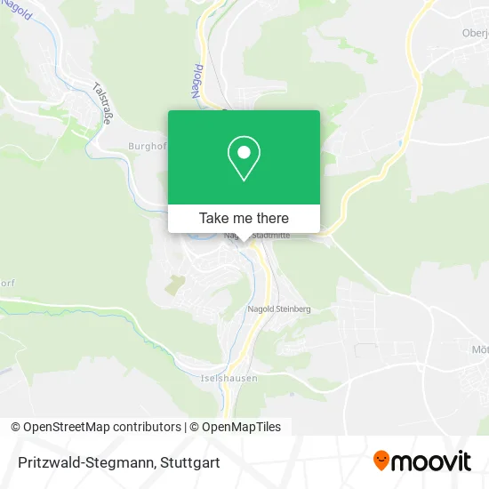 Карта Pritzwald-Stegmann