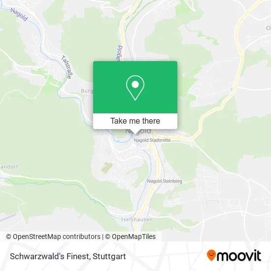 Карта Schwarzwald's Finest