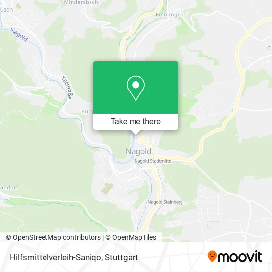 Карта Hilfsmittelverleih-Saniqo