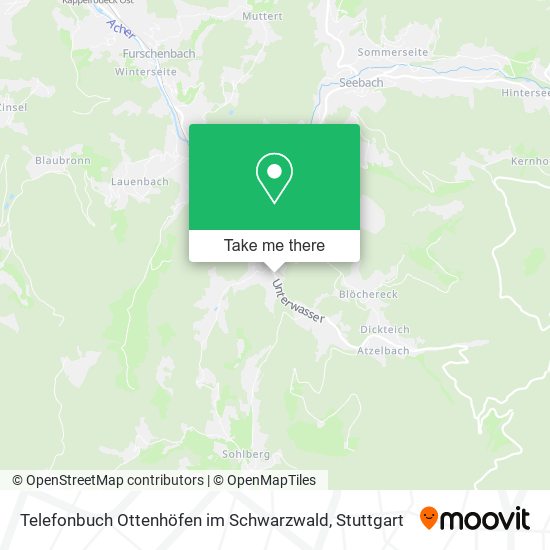 Telefonbuch Ottenhöfen im Schwarzwald map