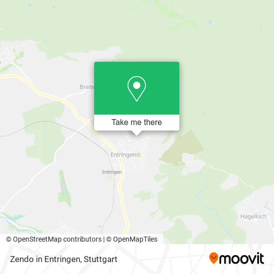 Карта Zendo in Entringen