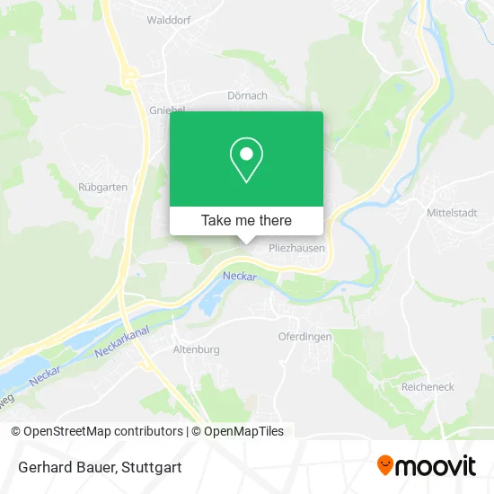 Карта Gerhard Bauer