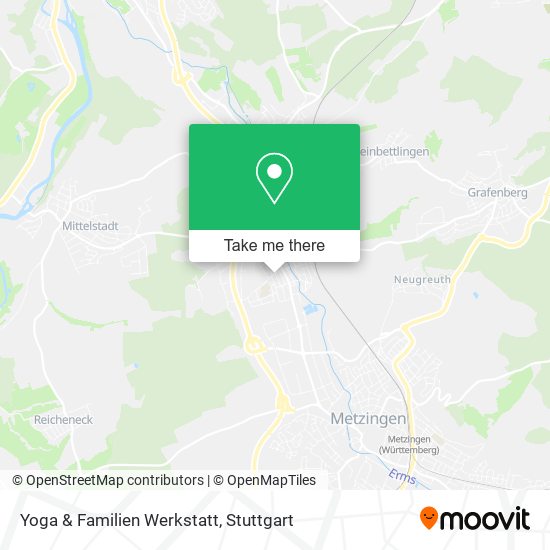 Карта Yoga & Familien Werkstatt