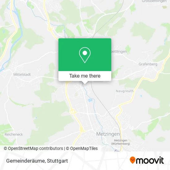 Карта Gemeinderäume